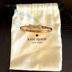 Kate Spade Rose Gold Bow Bracelet